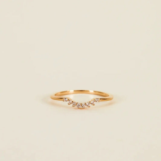 ARCHED CROWN RING