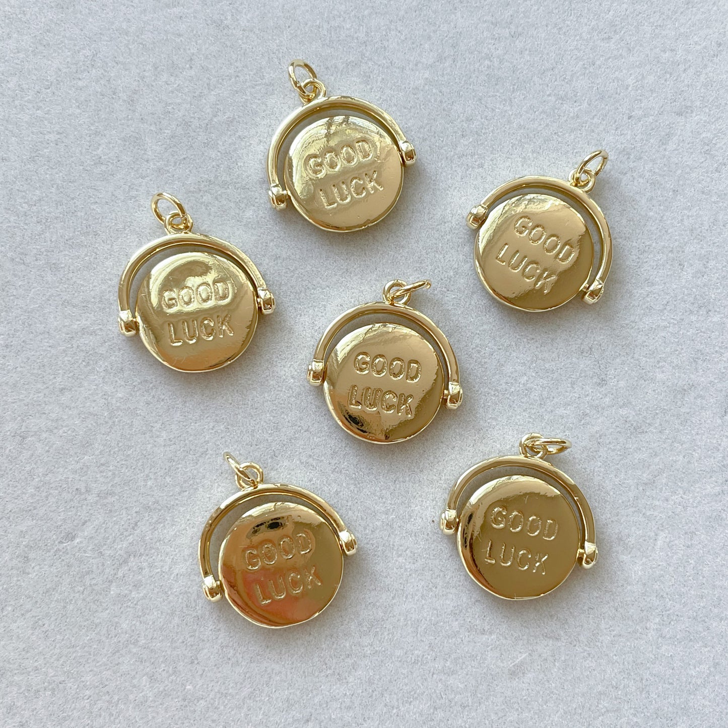GOOD LUCK SPINNER CHARM