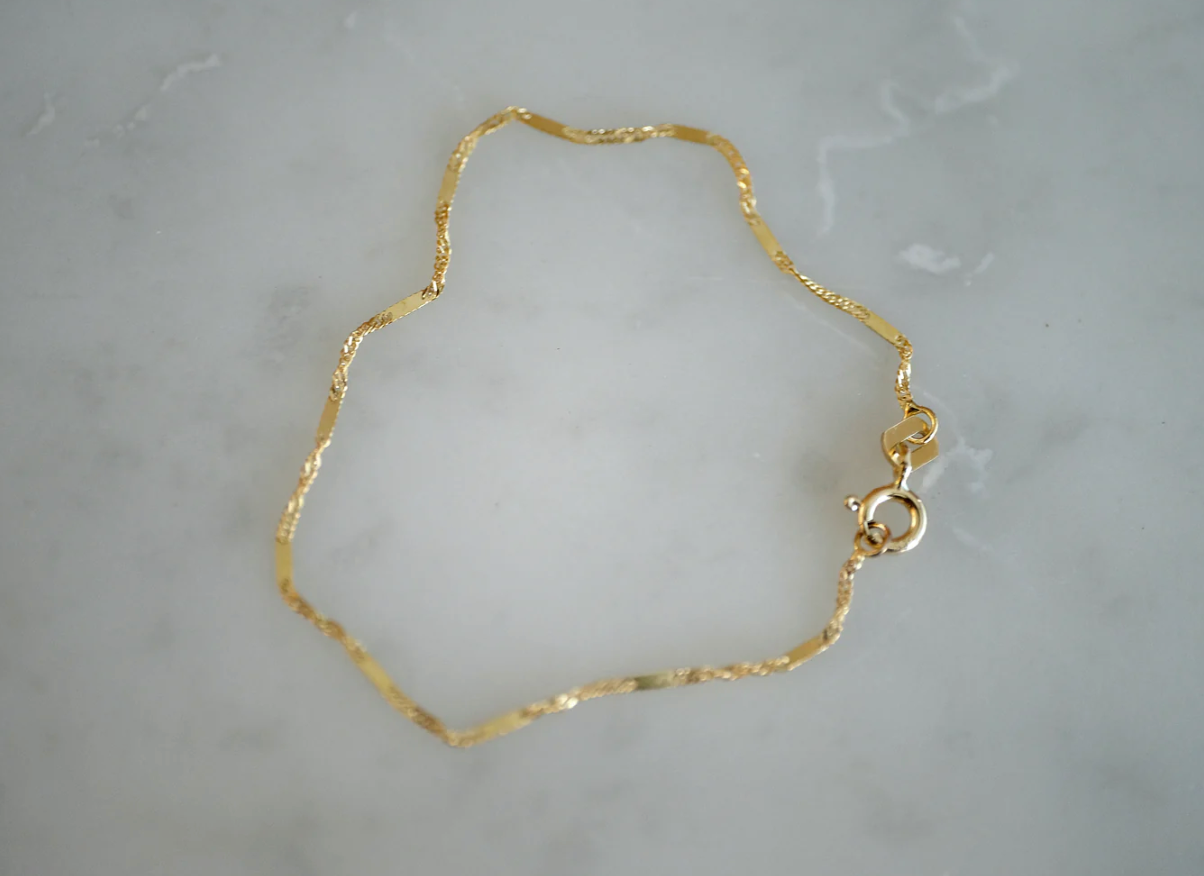 14k GOLD CALI SUMMER BRACELET