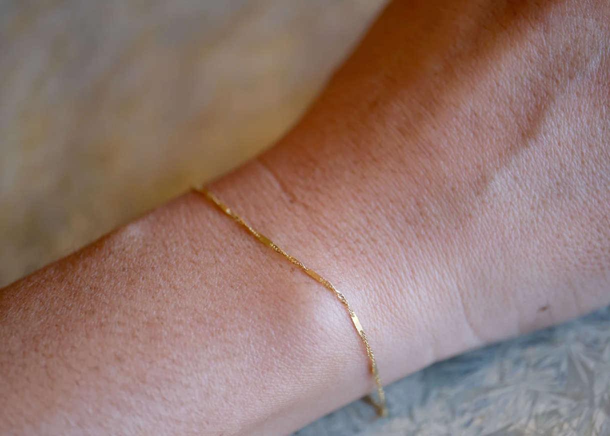 14k GOLD CALI SUMMER BRACELET
