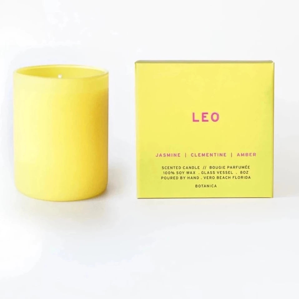LEO ZODIAC CANDLE