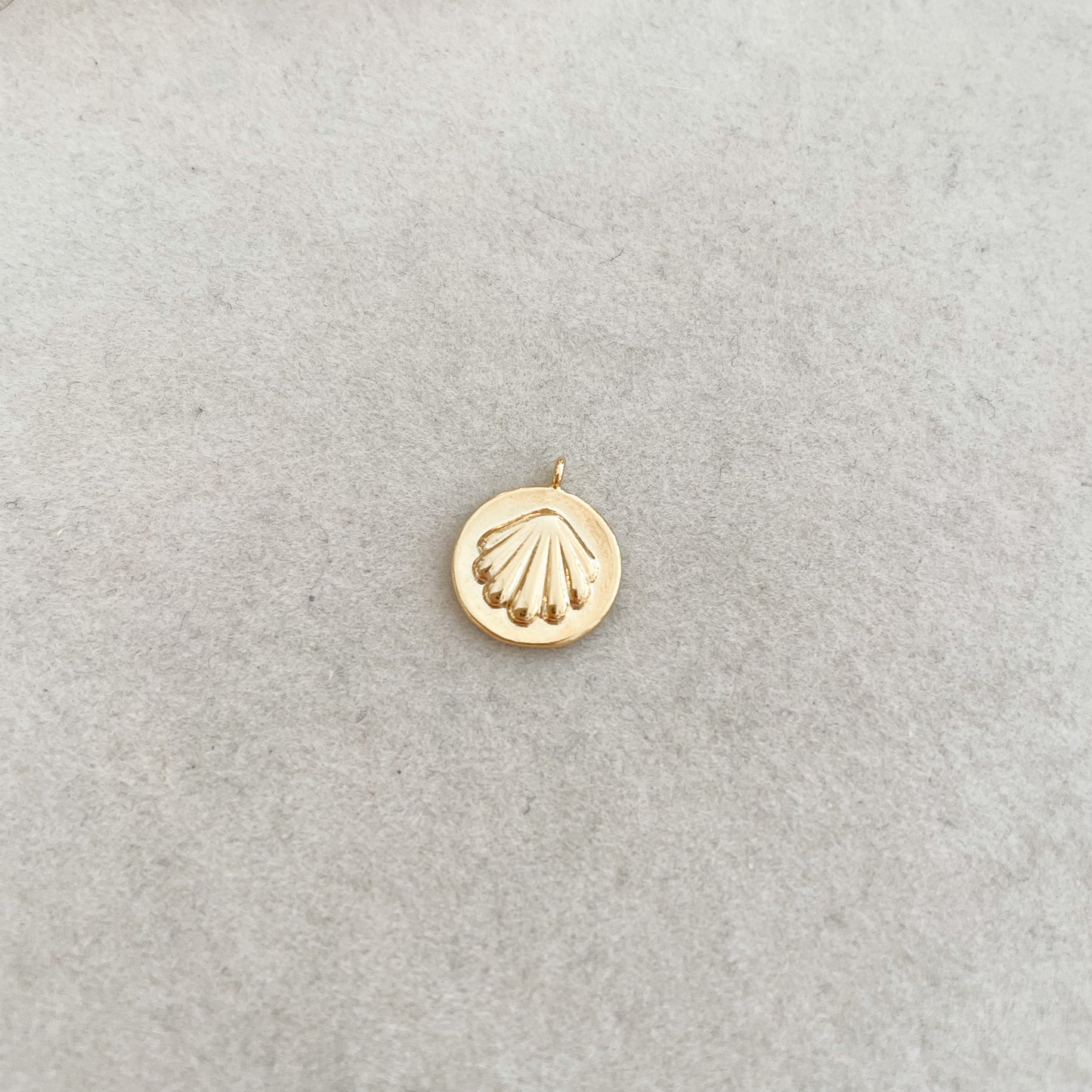 SEASHELL COIN CHARM