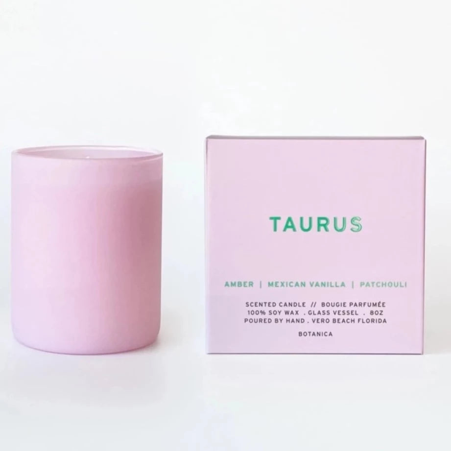 TAURUS ZODIAC CANDLE