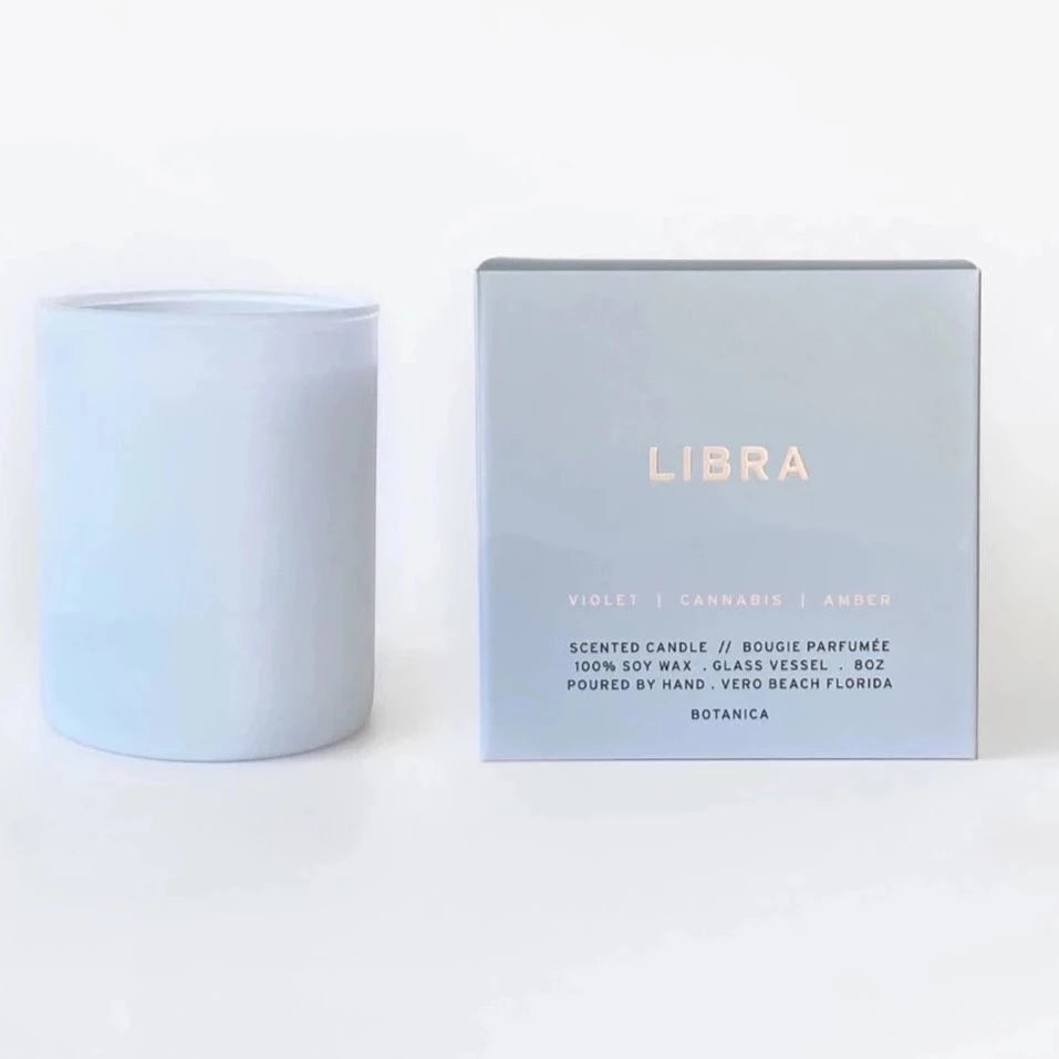 LIBRA ZODIAC CANDLE