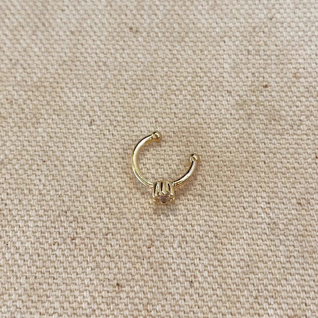 SOLITARE EAR CUFF