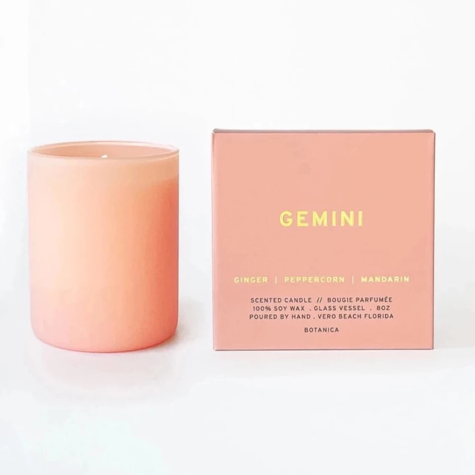 GEMINI ZODIAC CANDLE