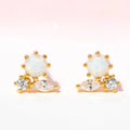 MILA OPAL STUDS
