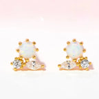 MILA OPAL STUDS