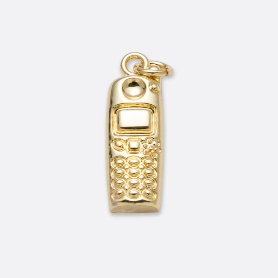 The Brick Phone Charm