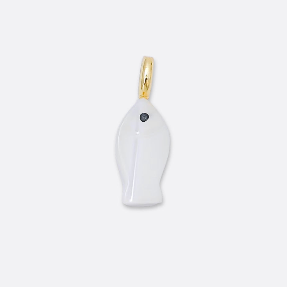 Mini Pearl Abalone Charm
