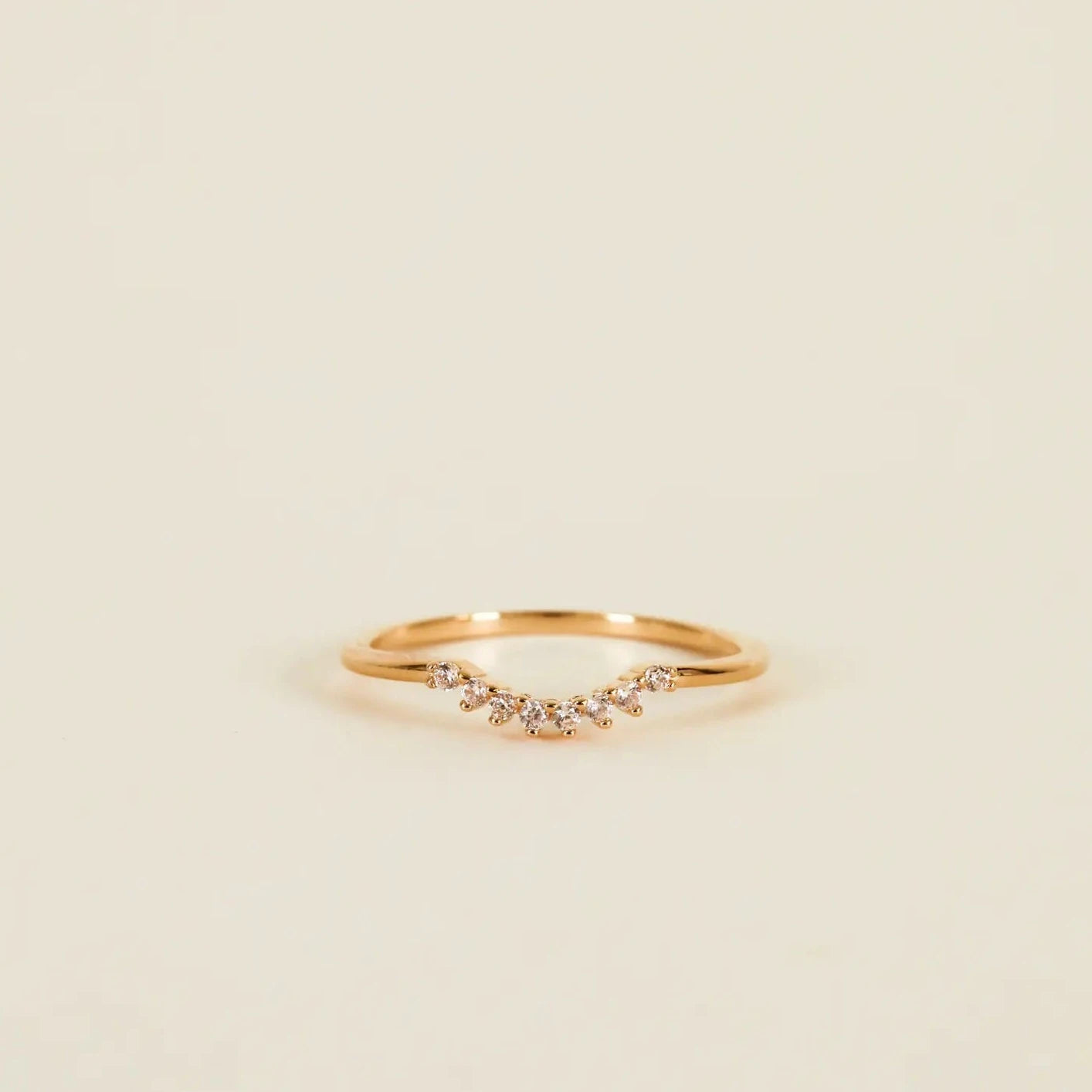 ARCHED CROWN RING