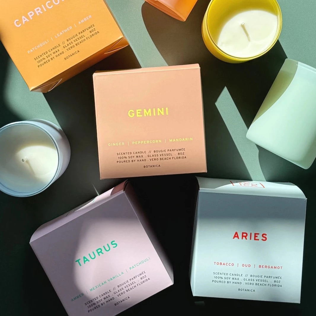 ARIES ZODIAC CANDLE