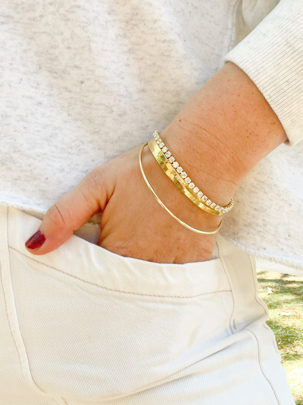 The Classic Herringbone Bracelet