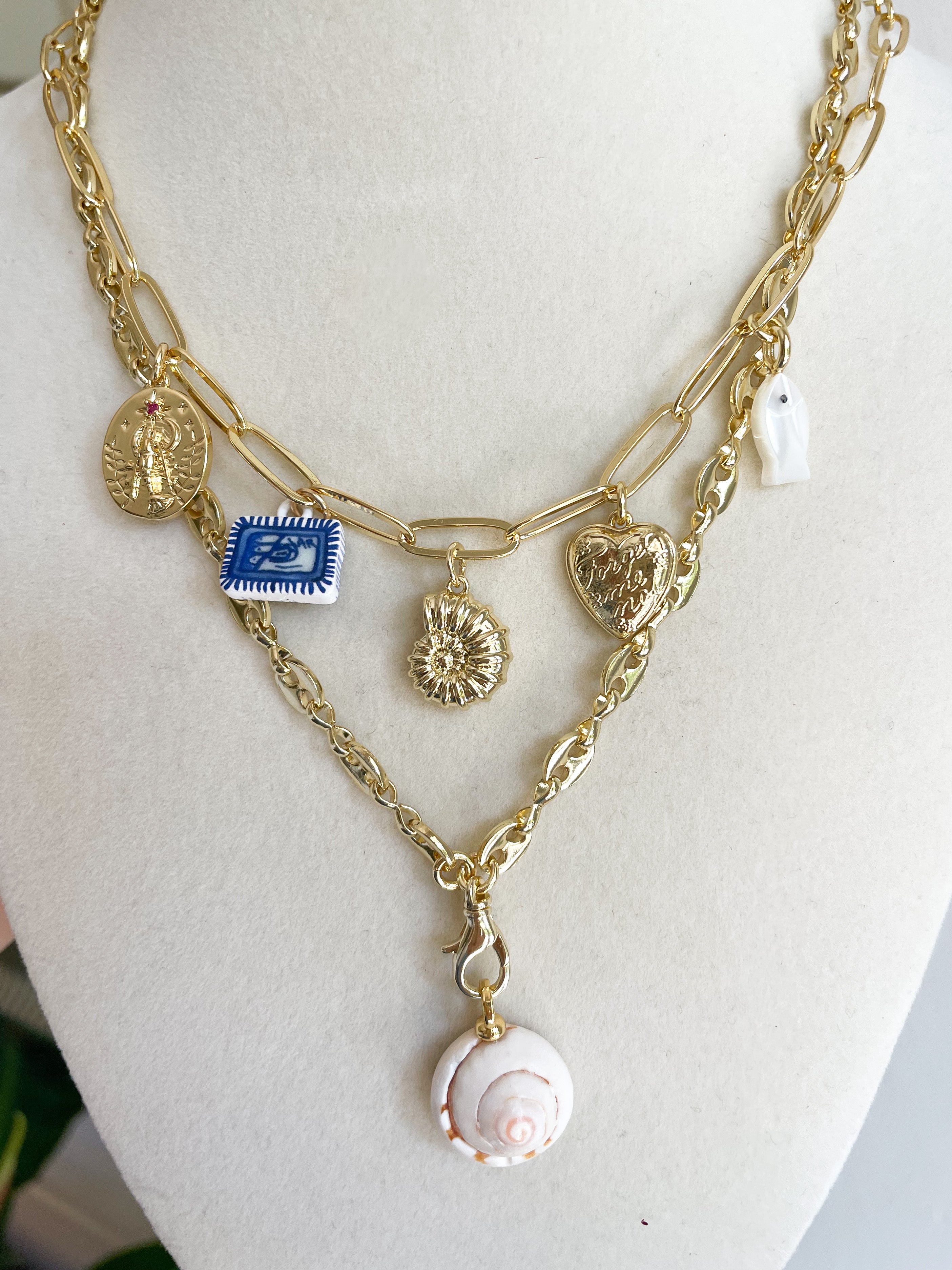 The Shoreline Stack - 2 Necklace Bundle