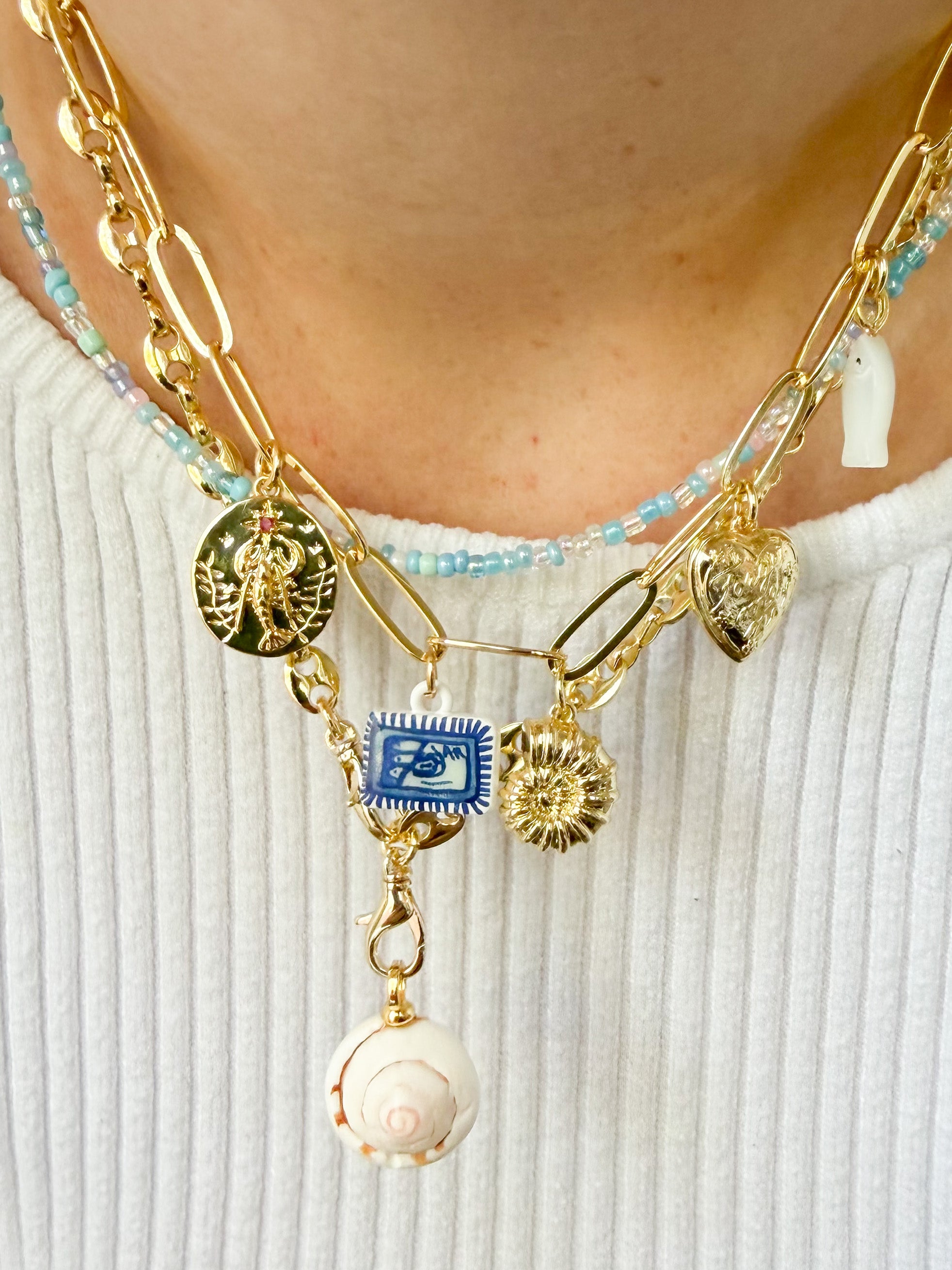 The Shoreline Stack - 2 Necklace Bundle