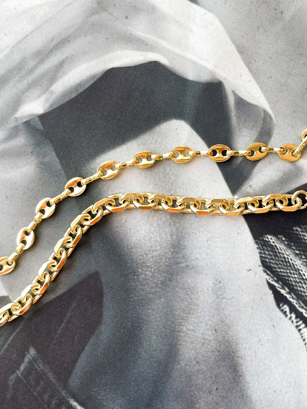 CHUNKY LINK CHARM BRACELET