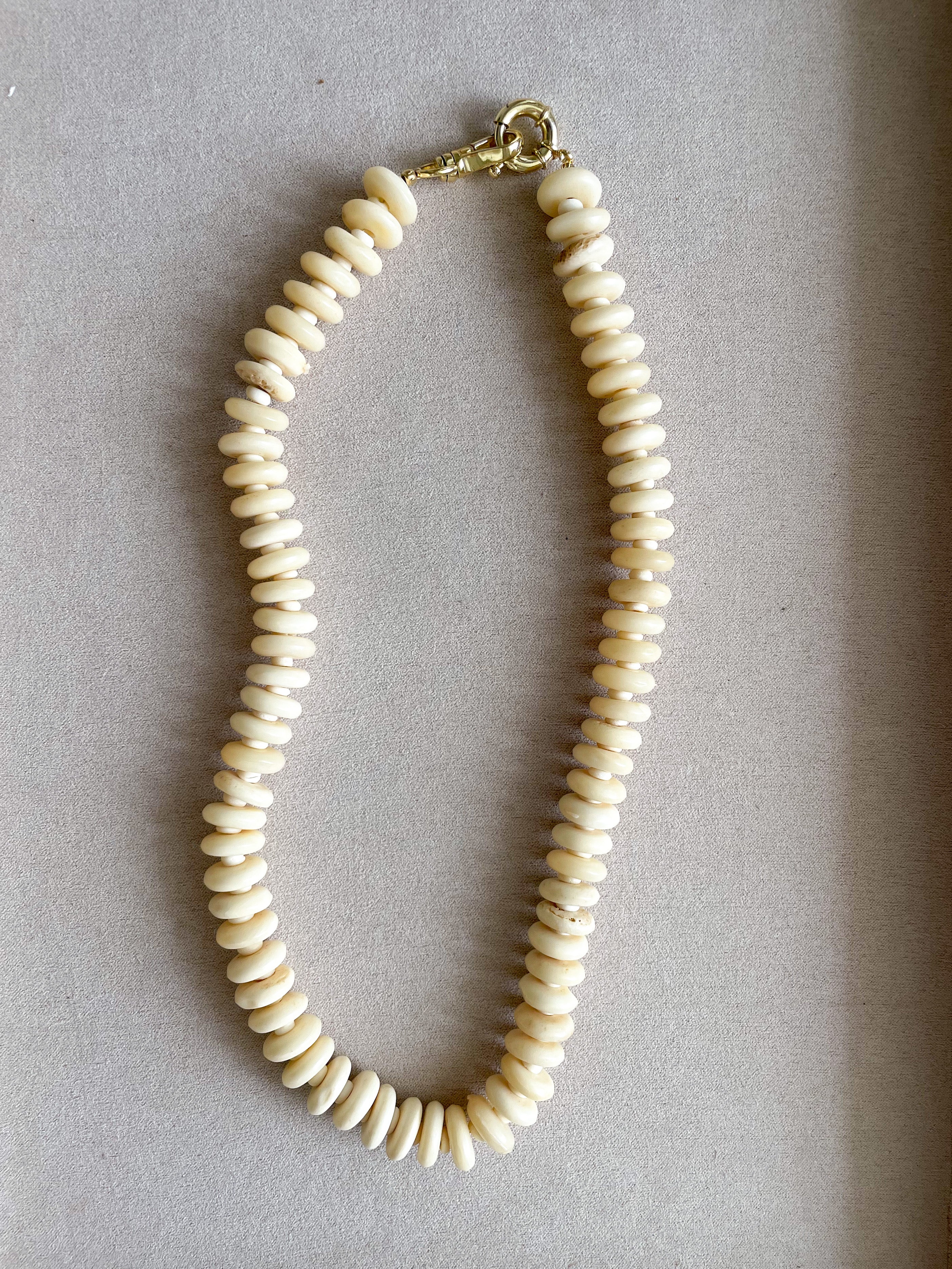 No. 5 / Bone Beads