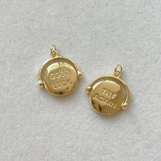 GOOD LUCK SPINNER CHARM