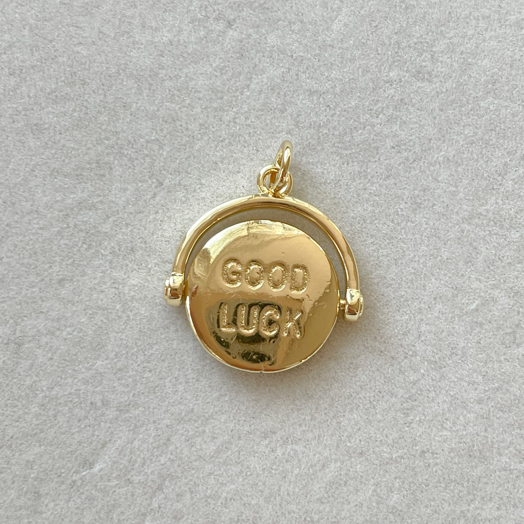 GOOD LUCK SPINNER CHARM