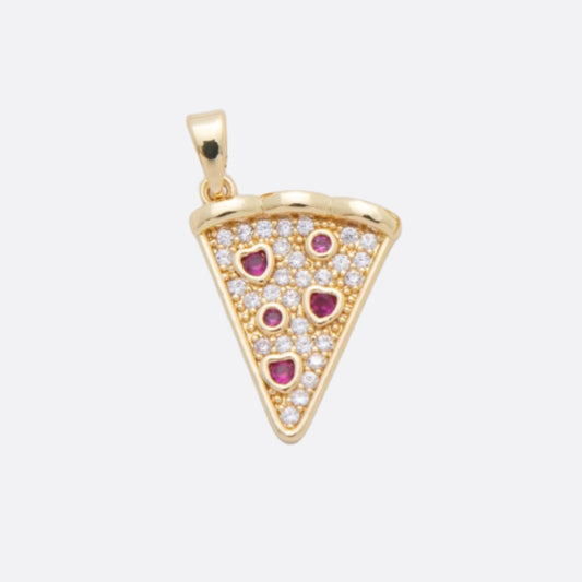 PIZZA MY HEART CHARM