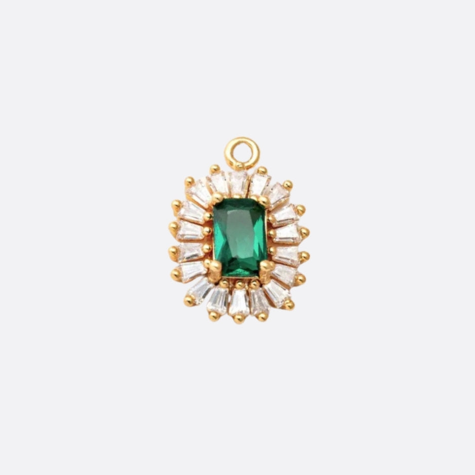 Royal Emerald Charm