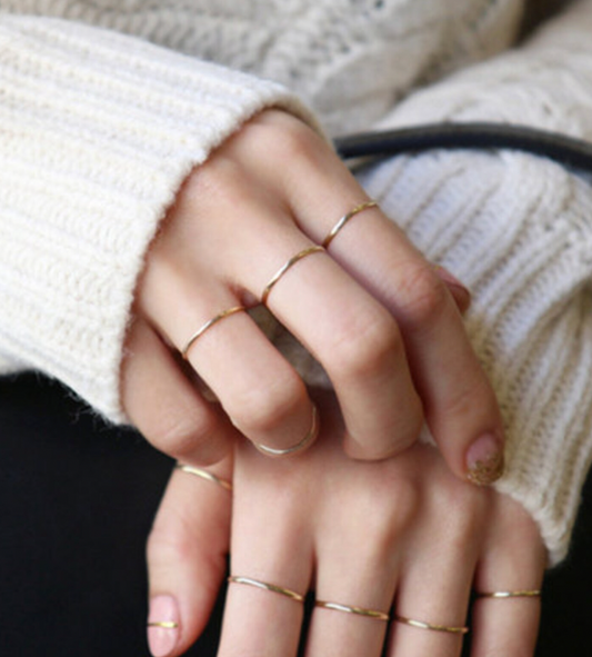 MINIMAL STACKING RING