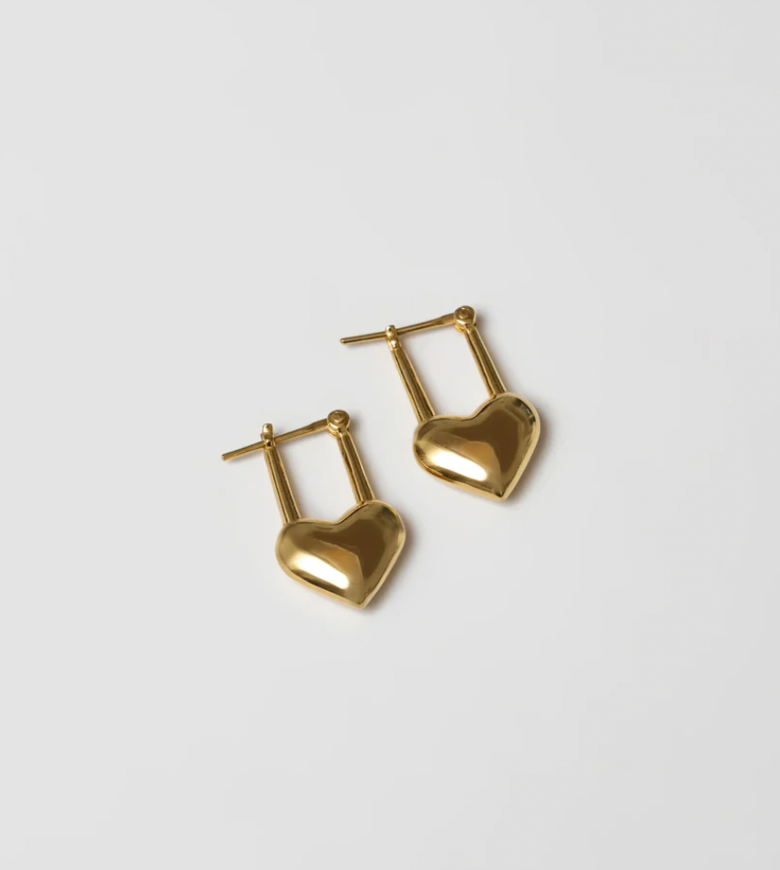 MONA GOLD HOOPS