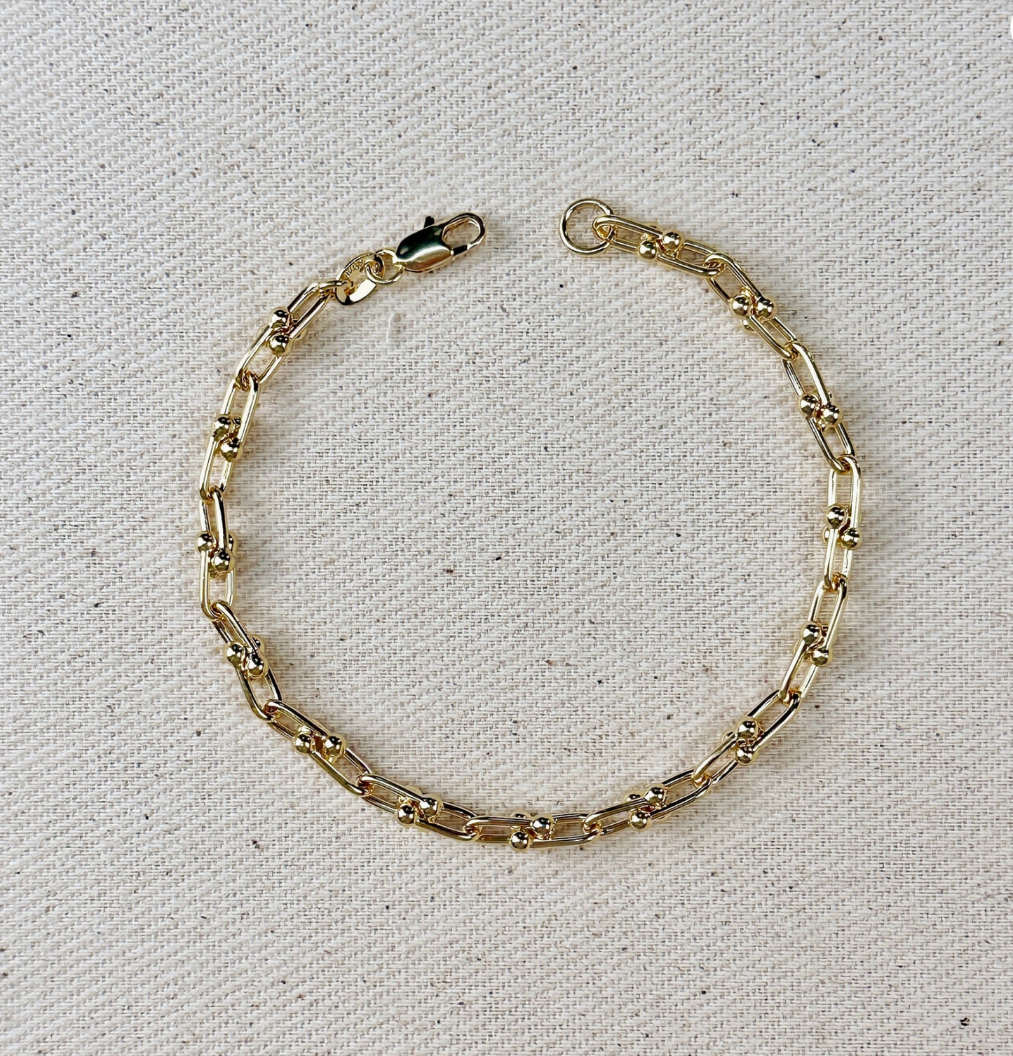 LUXE LINK CHARM BRACELET