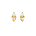 Opal Aurora Studs