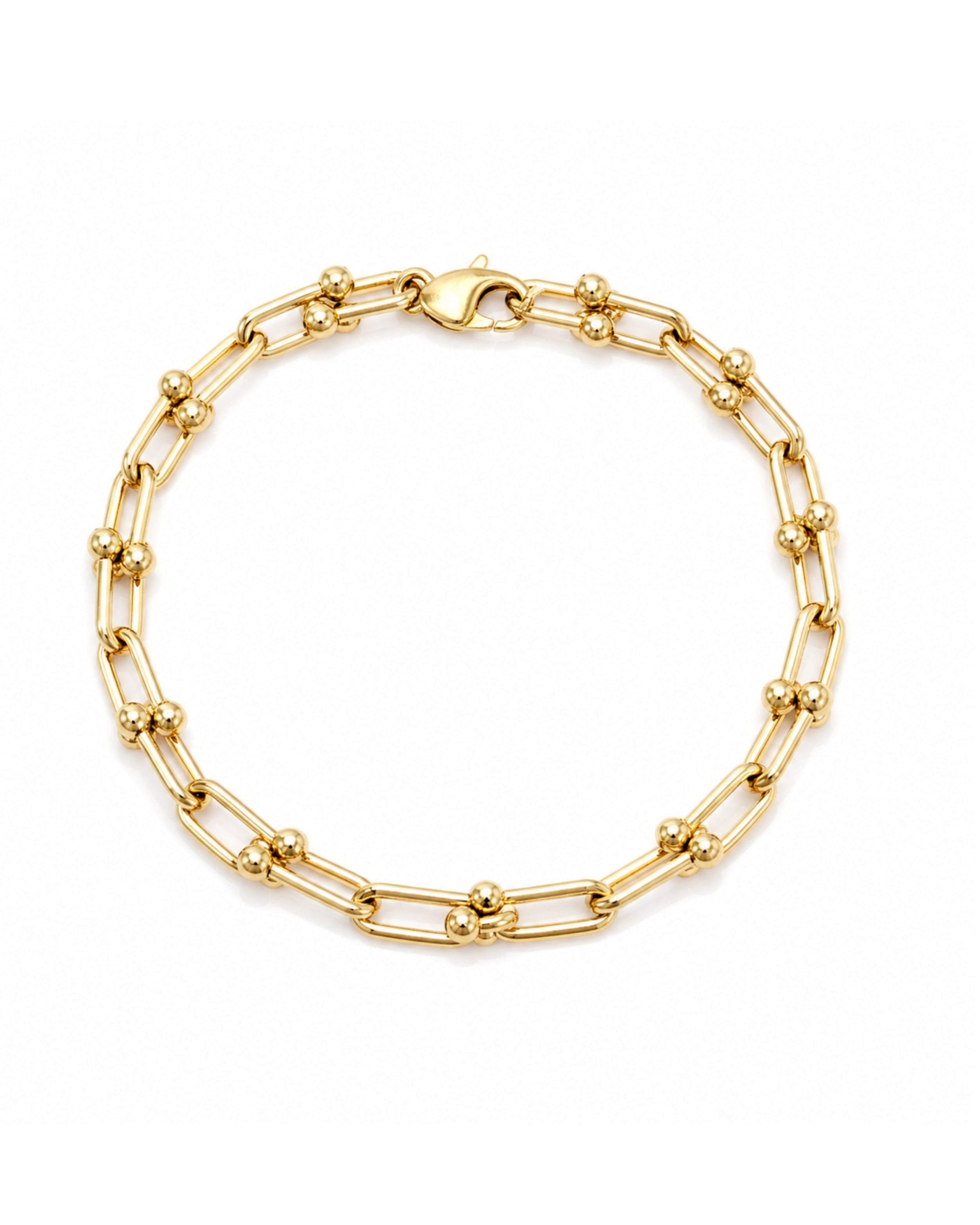 LUXE LINK CHARM BRACELET