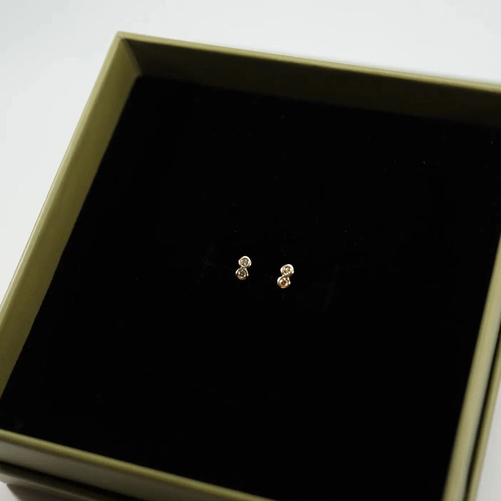 14k GOLD PILA STUD