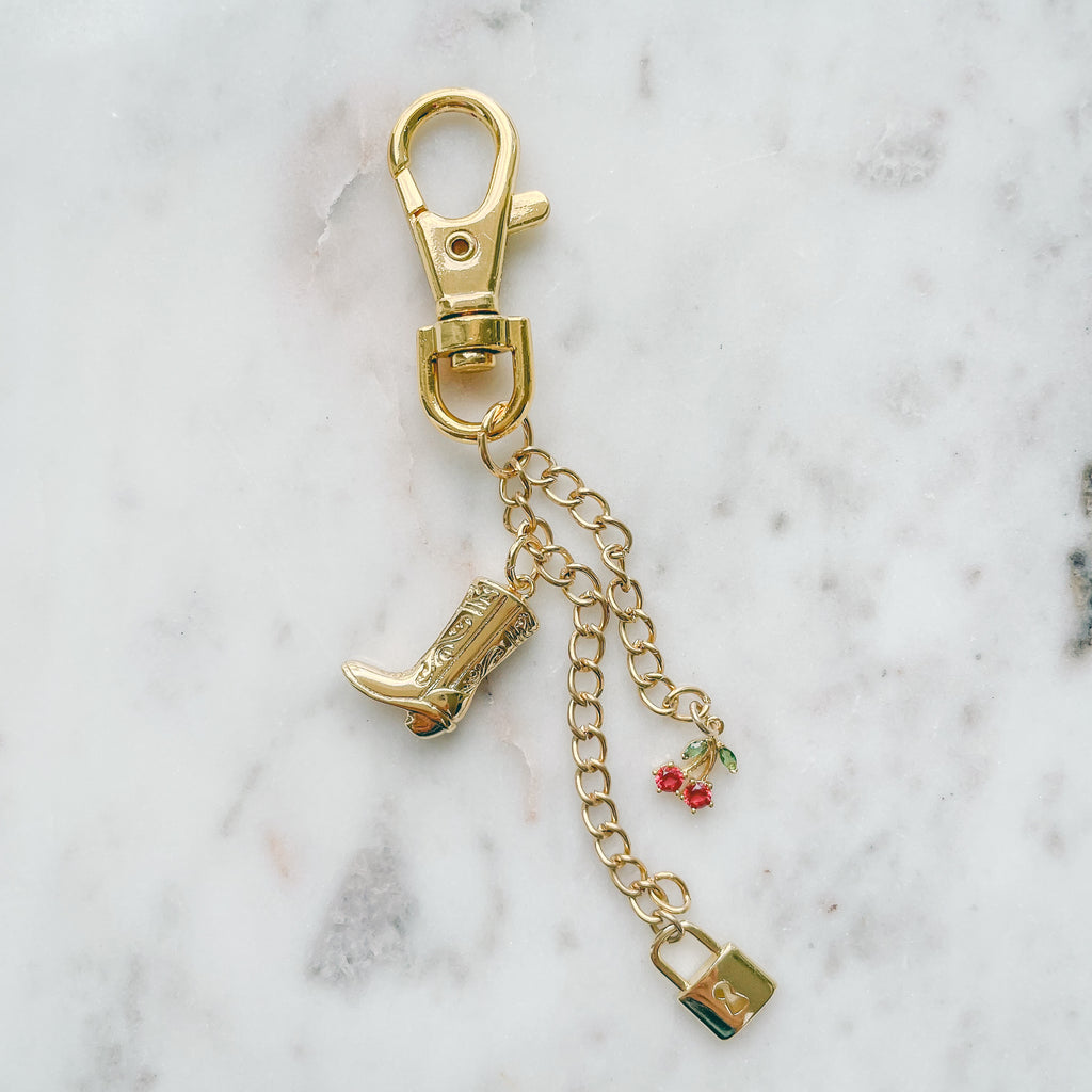 BAG CHARM KEYCHAIN