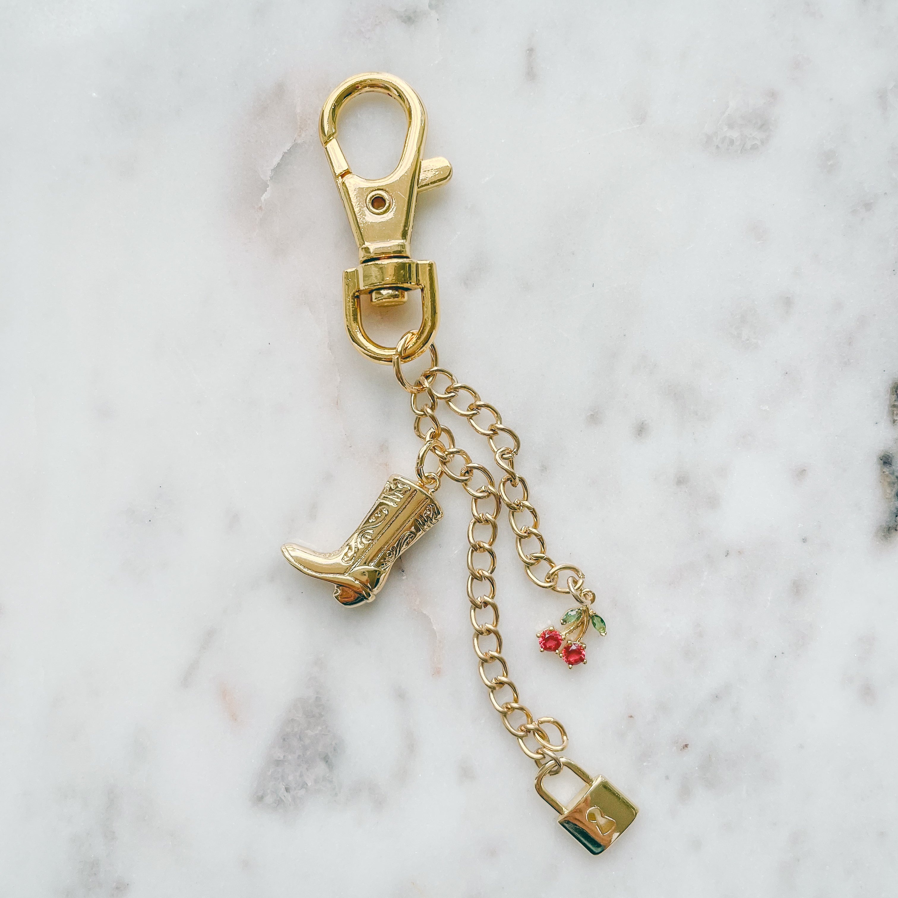 BAG CHARM KEYCHAIN