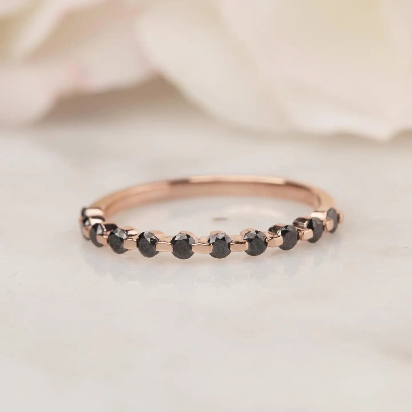 10K ROSE GOLD SPINEL RING