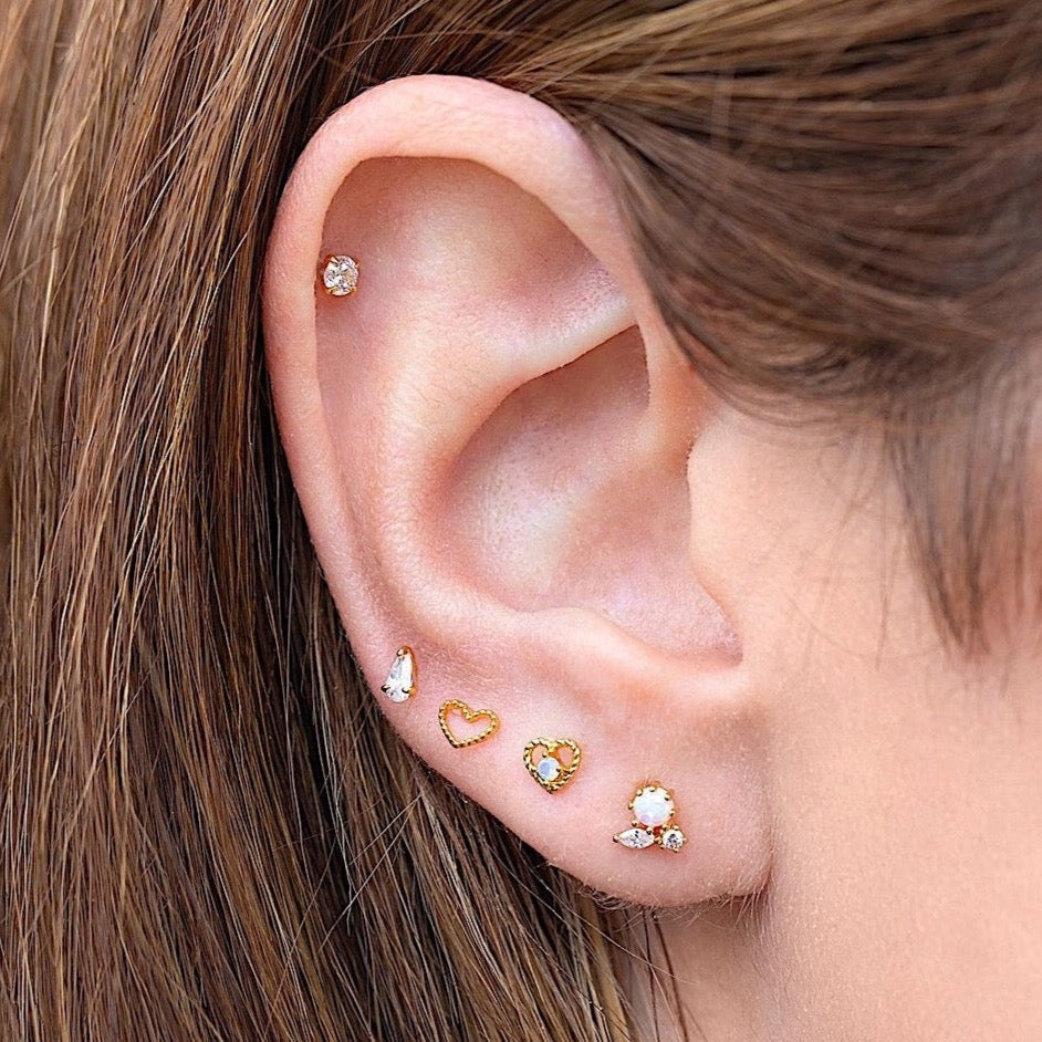 MILA OPAL STUDS
