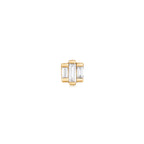 14K THREE'S COMPANY STUD