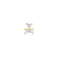 14K UPTOWN GIRL STUD