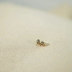 14k GOLD PILA STUD