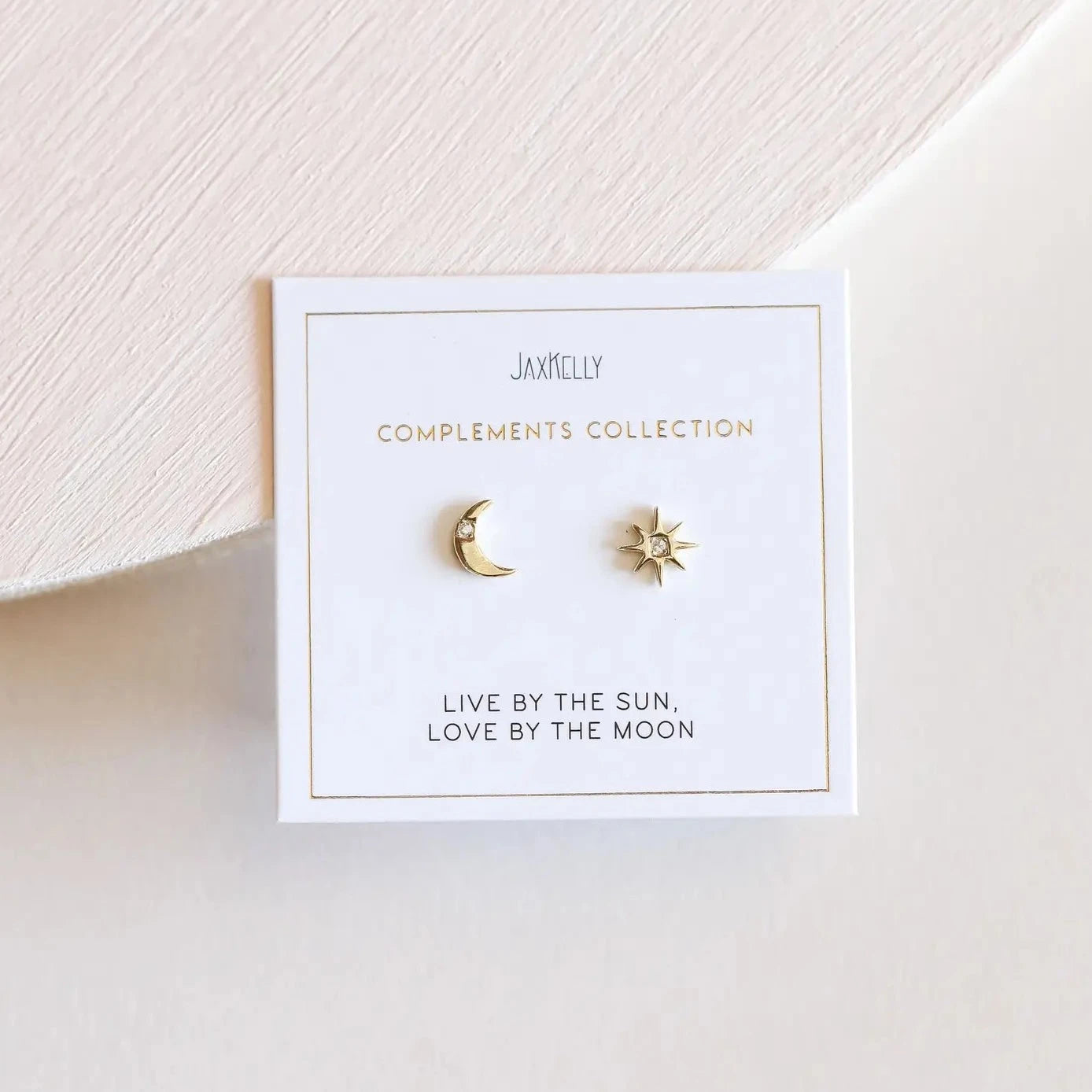 SUN & MOON MISMATCHED STUDS