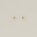 14K GOLD FALLING STAR STUDS