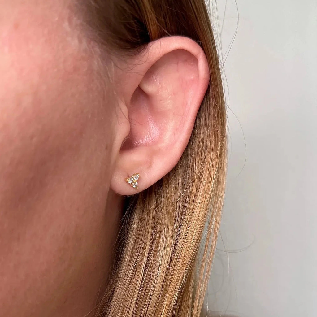 MINI FLOWER STUDS
