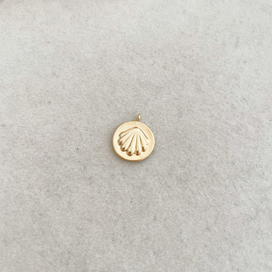 SEASHELL COIN CHARM