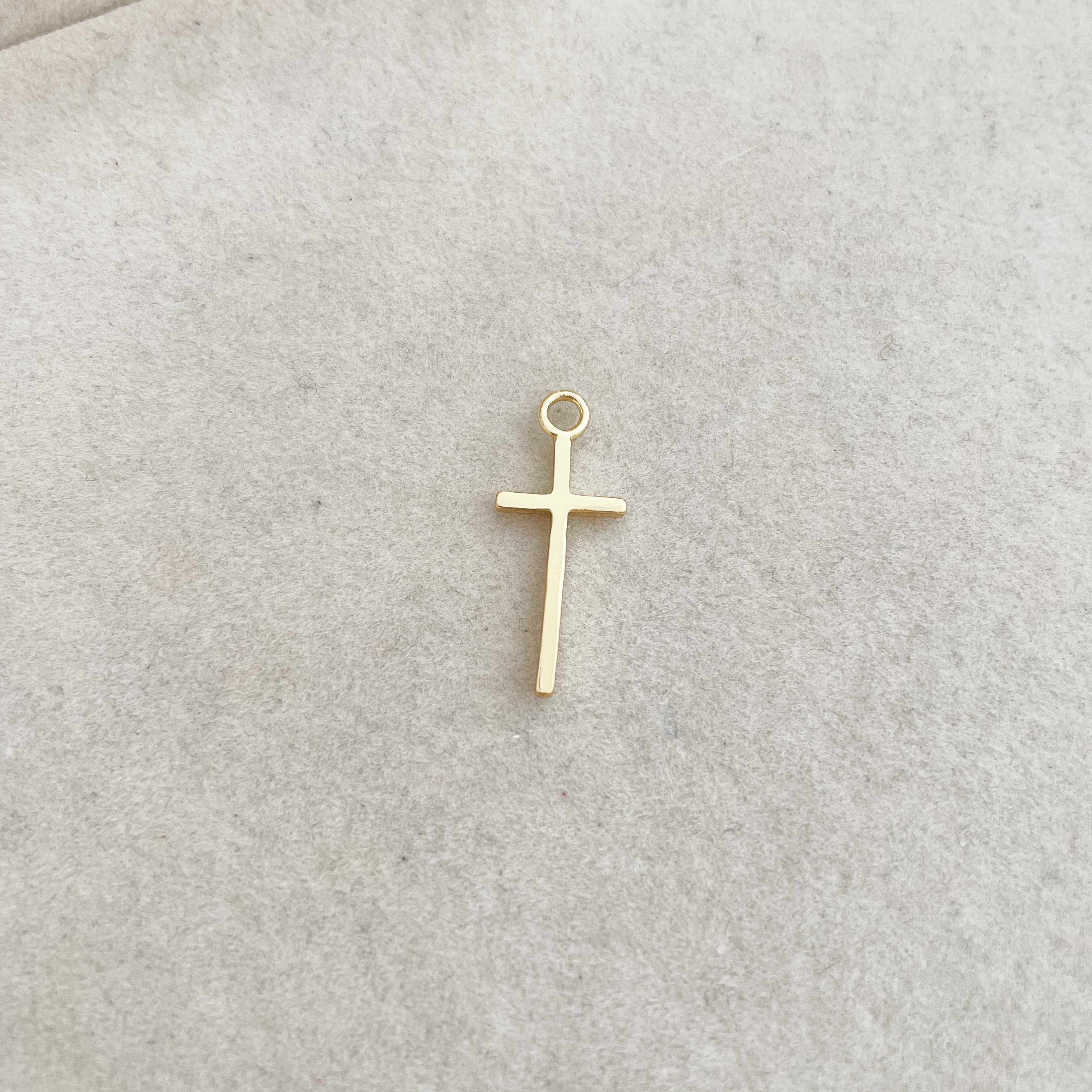 GOLD CROSS CHARM