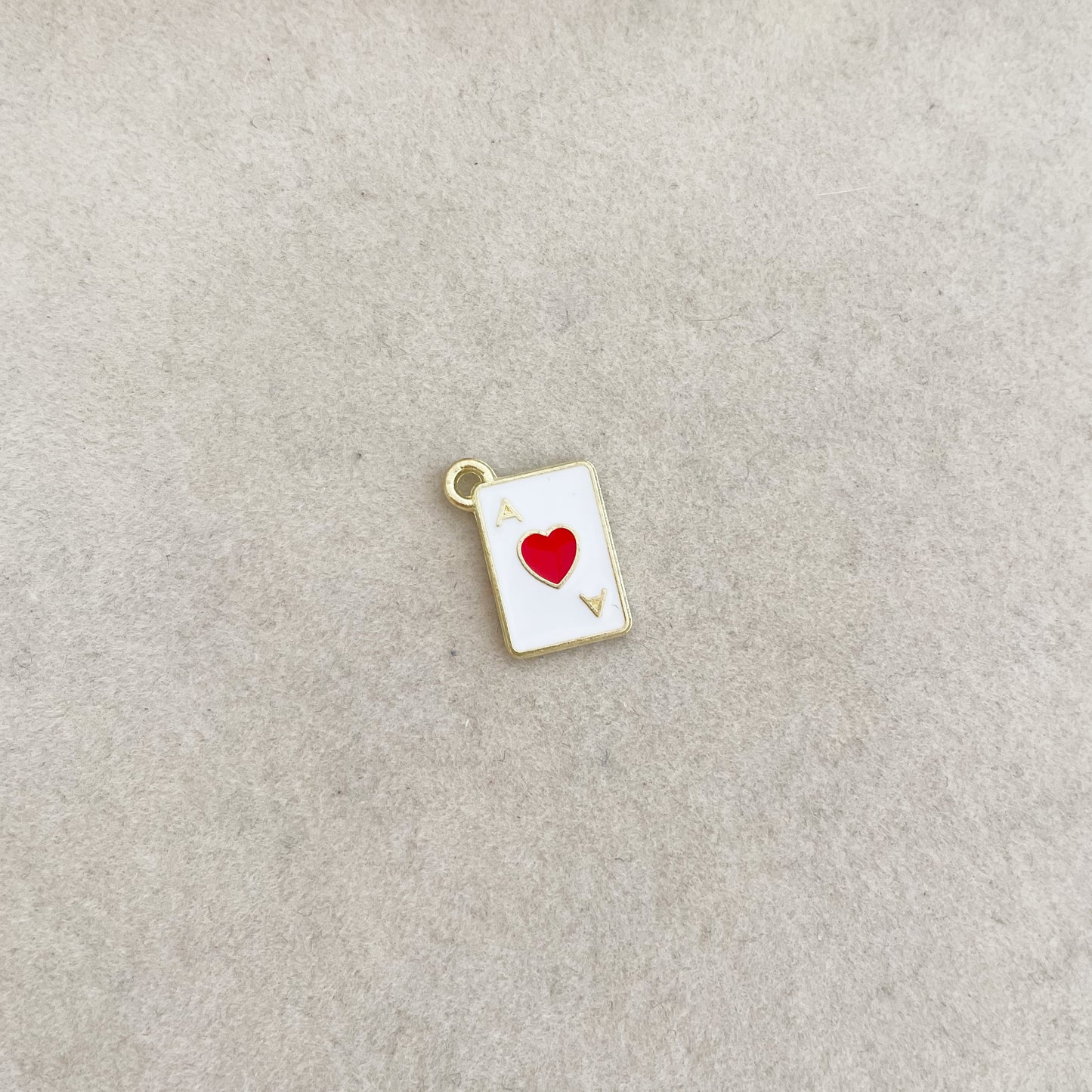 ACE OF HEARTS CHARM