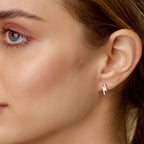 14K GOLD LIGHTNING STUDS
