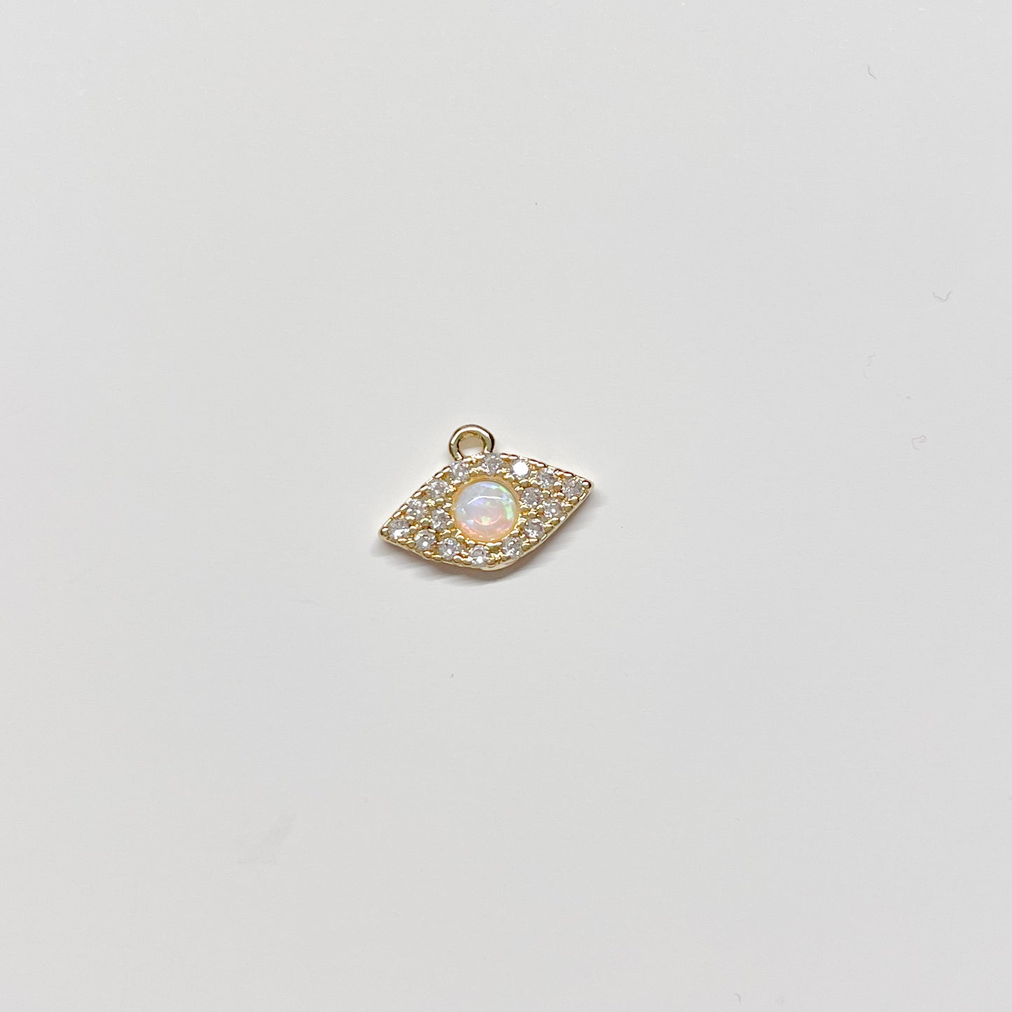 OPAL EVIL EYE CHARM