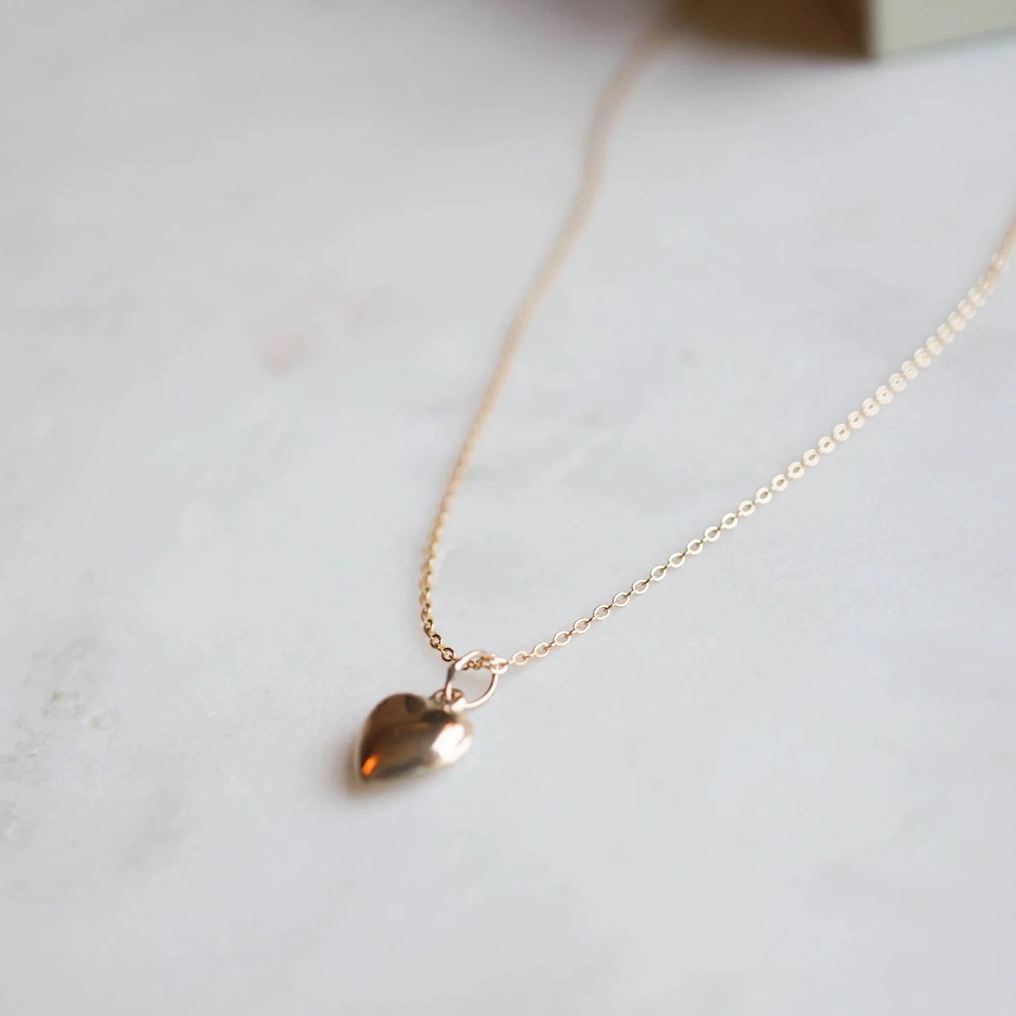 PUFFY HEART NECKLACE