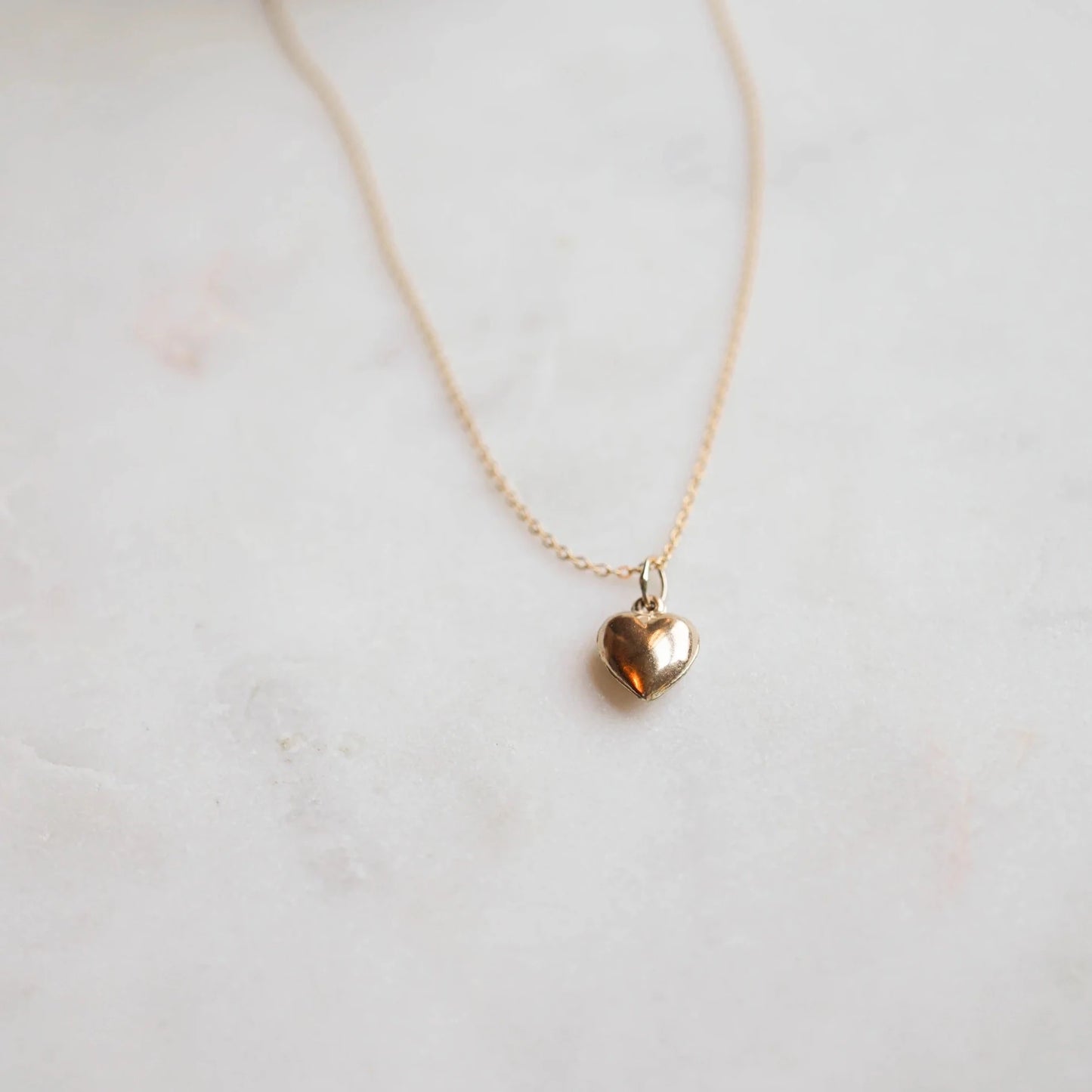 PUFFY HEART NECKLACE