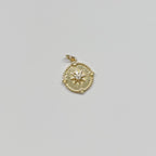 STAR COMPASS COIN CHARM