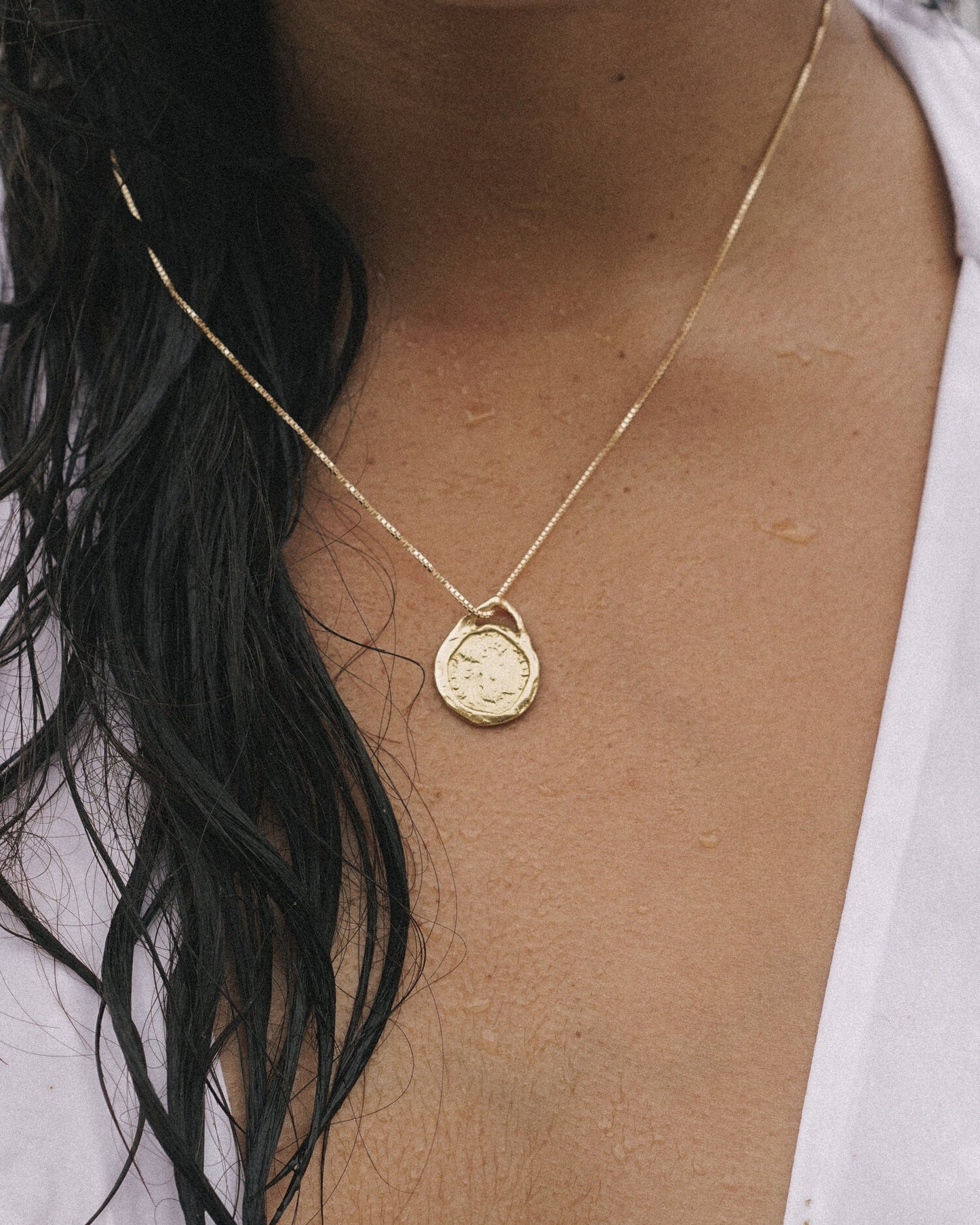 ROMA COIN NECKLACE